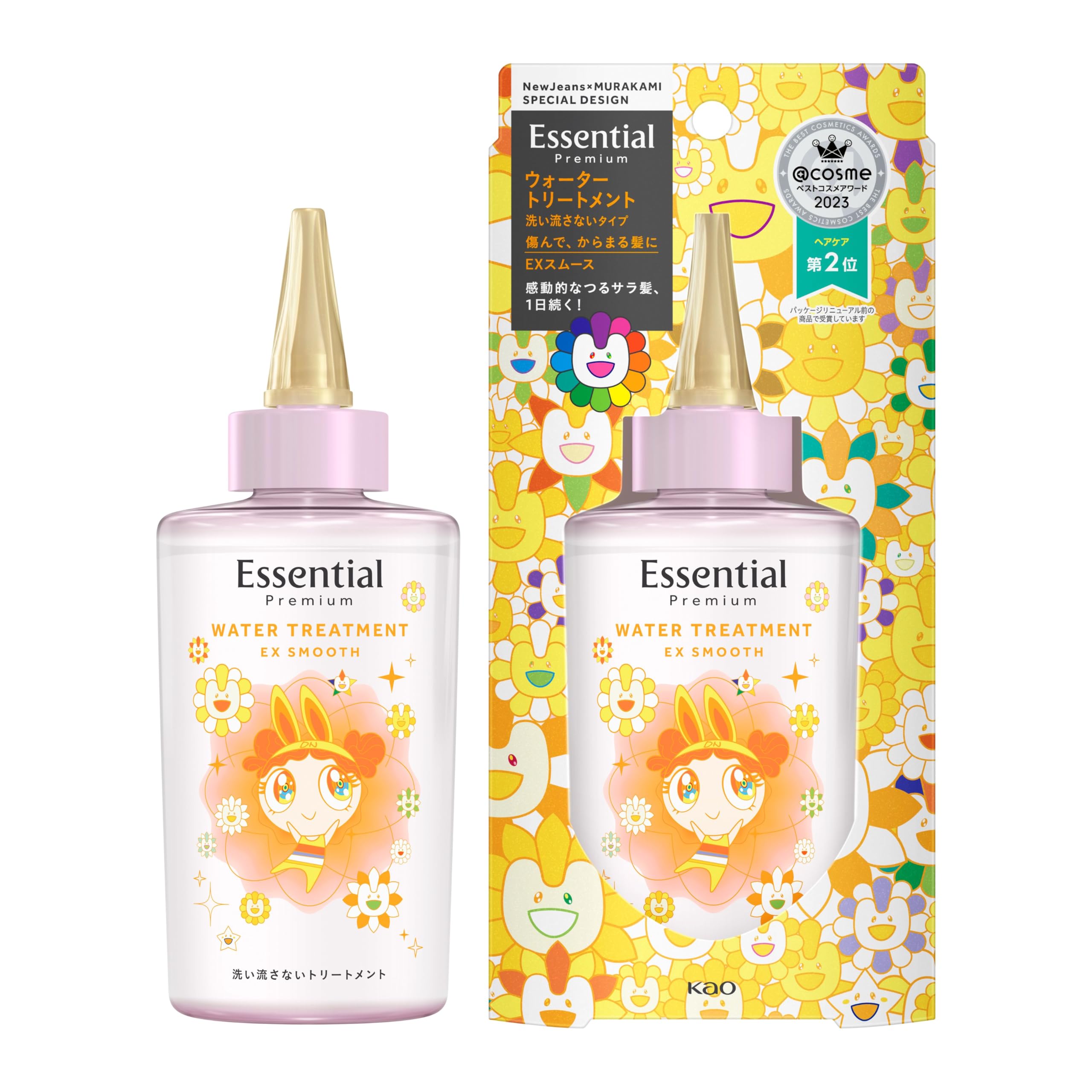 Essential Premium Water Treatment EX Smooth Special Design 200 мл NewJeans×MURAKAMI жёлтый
Essential Premium Water Treatment EX Smooth Special Design 200 мл NewJeans×MURAKAMI жёлтый