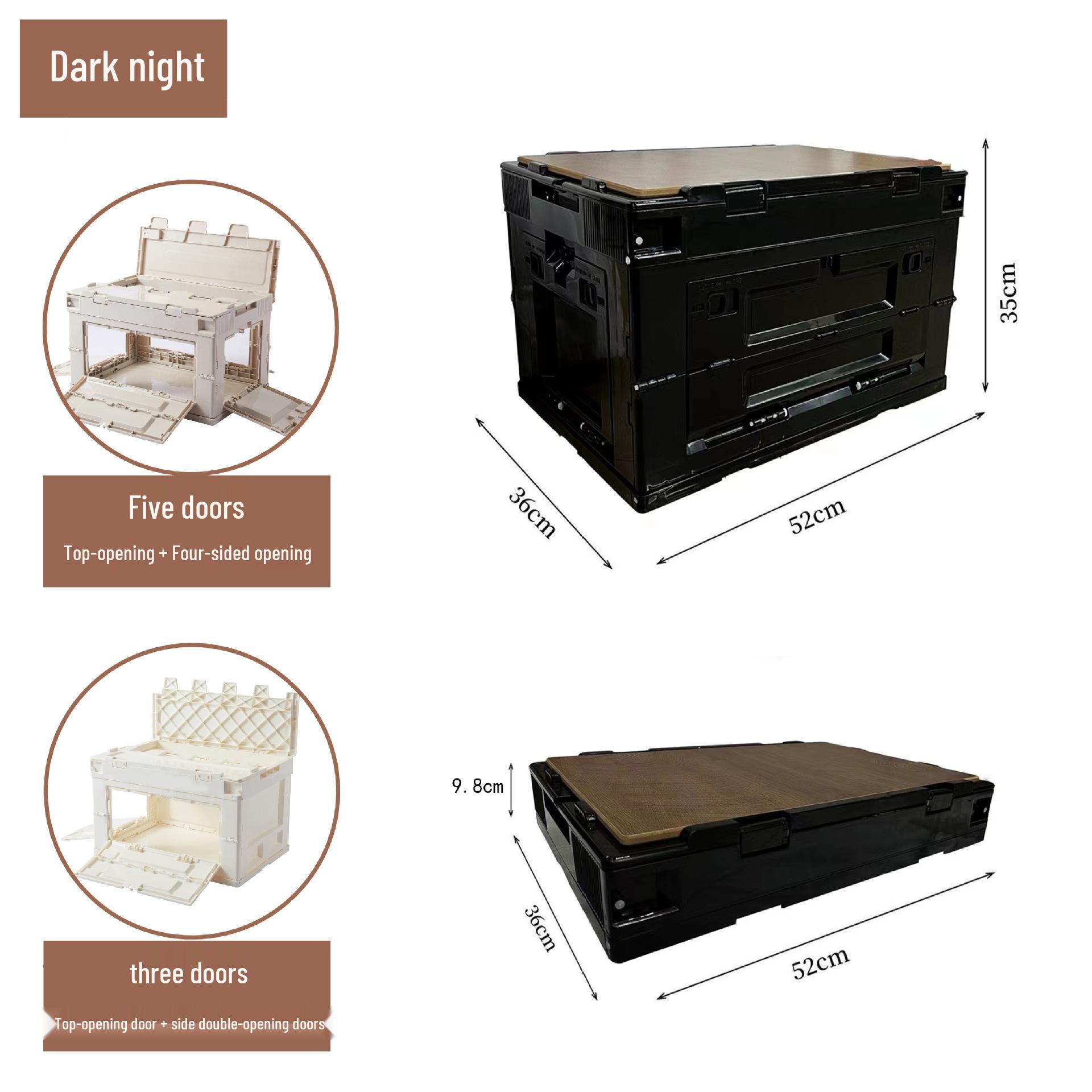Thickened Large Capacity Car Trunk Folding Storage Box 3-door No Wood Cover
Thickened Large Capacity Car Trunk Folding Storage Box 3-door No Wood Cover