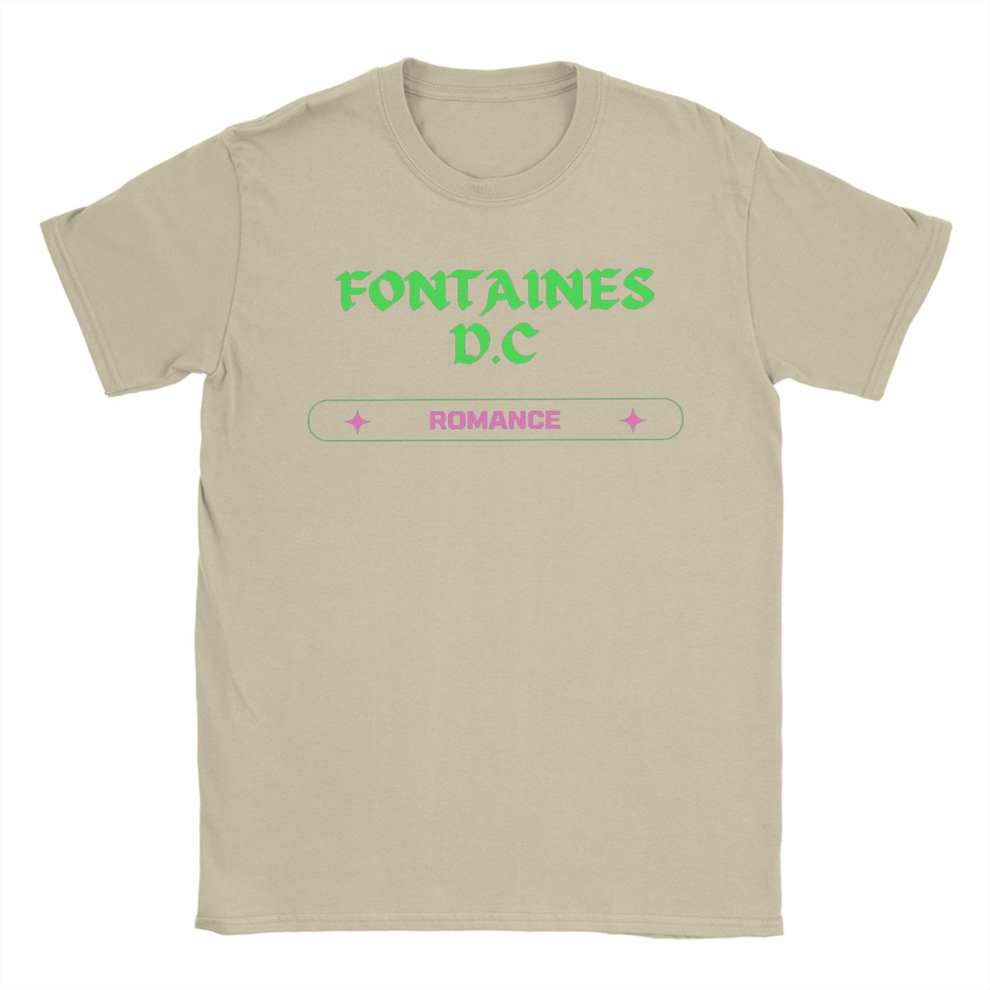 Мужская футболка группа Fontaines D.C.Романтика Хипстер Хлопковая футболка с коротким рукавом Футболки Круглый воротник Топы 4XL 5XL S хаки
Мужская футболка группа Fontaines D.C.Романтика Хипстер Хлопковая футболка с коротким рукавом Футболки Круглый воротник Топы 4XL 5XL S хаки