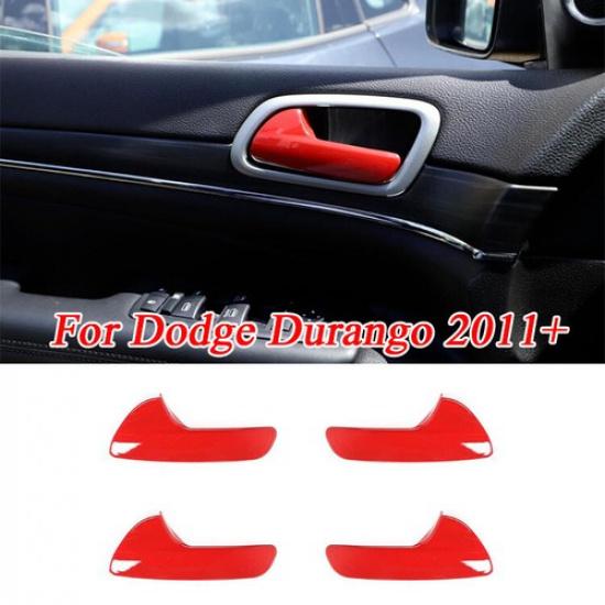 4X Interior Door Handle Frame Decor Trim Cover Strips For Dodge Durango 11+ Red
4X Interior Door Handle Frame Decor Trim Cover Strips For Dodge Durango 11+ Red