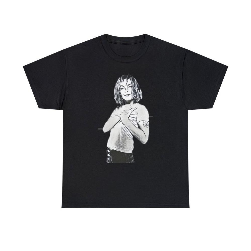 Bjork Guðmundsdóttir Art Graphic Print Short Sleeve Unisex Heavy Cotton T-Shirt 3XL
Bjork Guðmundsdóttir Art Graphic Print Short Sleeve Unisex Heavy Cotton T-Shirt 3XL