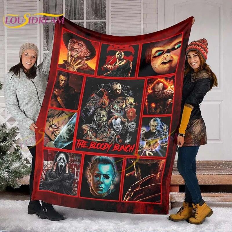 This Is My Horror Movies Watching Blanket Horror Flannel Blanket for Bed Blanket for Gift All Seasons
This Is My Horror Movies Watching Blanket Horror Flannel Blanket for Bed Blanket for Gift All Seasons