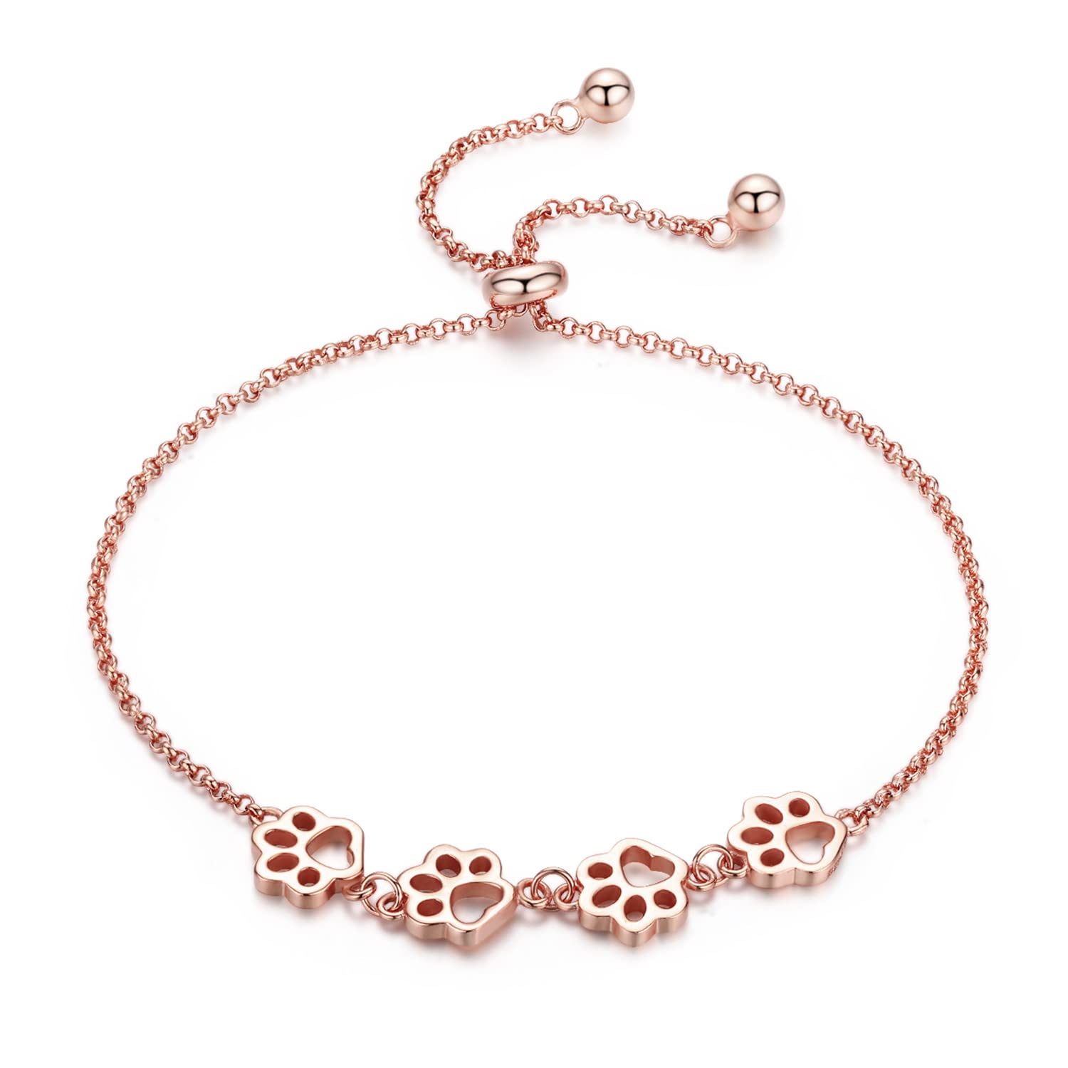 Bracelet 925 Silver Dog Footprint Paw Print Bracelet Black Gold Pet Accessories Animal Motif Casual Birthday Gift Women s (Rose Gold) розового золота
Bracelet 925 Silver Dog Footprint Paw Print Bracelet Black Gold Pet Accessories Animal Motif Casual Birthday Gift Women s (Rose Gold) розового золота