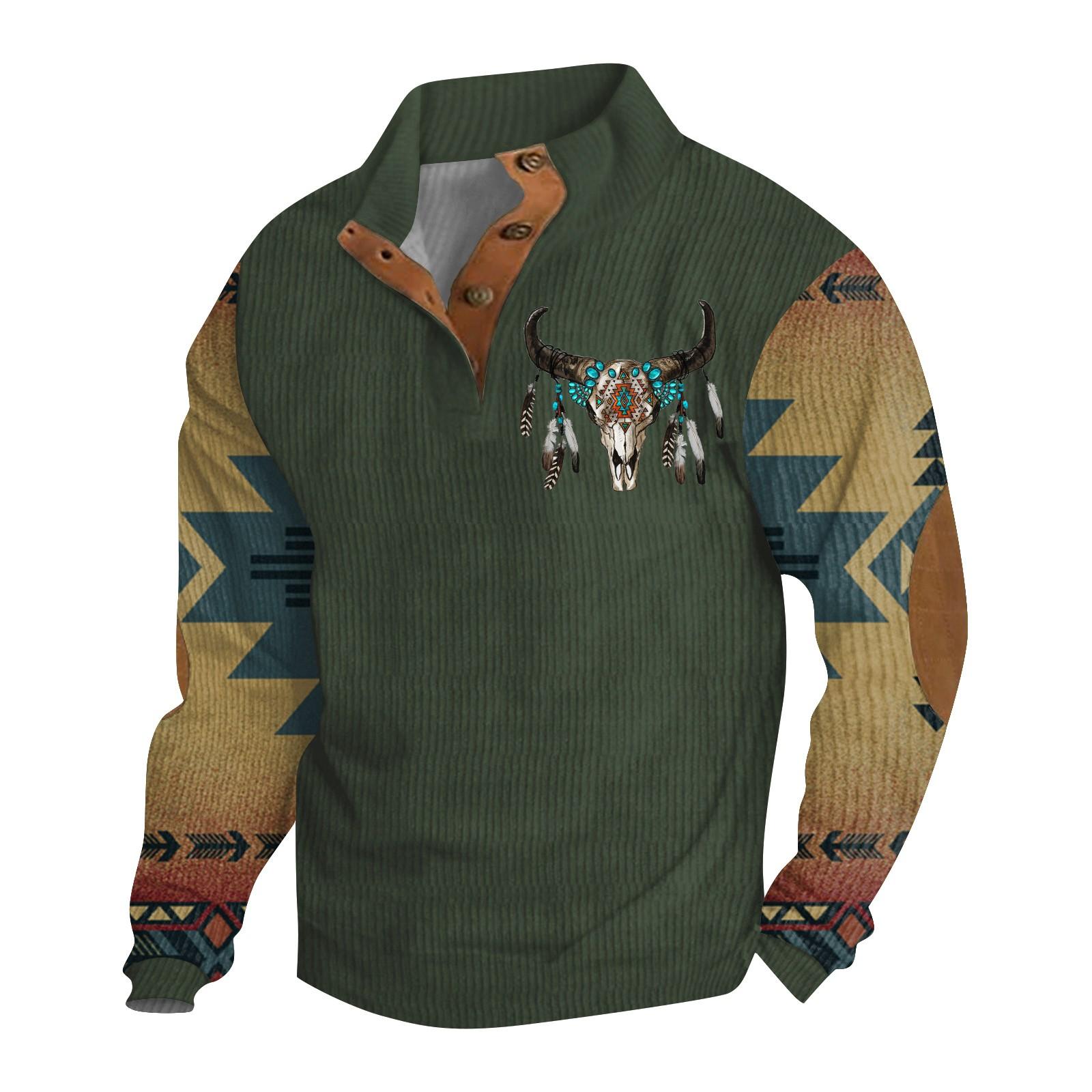 Мужская повседневная толстовка в стиле ретро с градиентным принтом L армия зеленый
Мужская повседневная толстовка в стиле ретро с градиентным принтом L армия зеленый