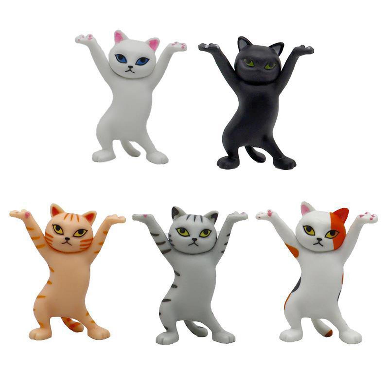 5pcs Dancing Cat Pen Holder Stand PVC Mini Desk Decor Cute Anime Figures Office Stationery Organizer for Students Gift
5pcs Dancing Cat Pen Holder Stand PVC Mini Desk Decor Cute Anime Figures Office Stationery Organizer for Students Gift