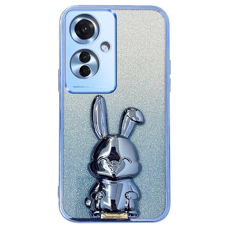 For Oppo Reno11 F 5G Case Cute Rabbit Kickstand PC+TPU Phone Cover Blue
For Oppo Reno11 F 5G Case Cute Rabbit Kickstand PC+TPU Phone Cover Blue