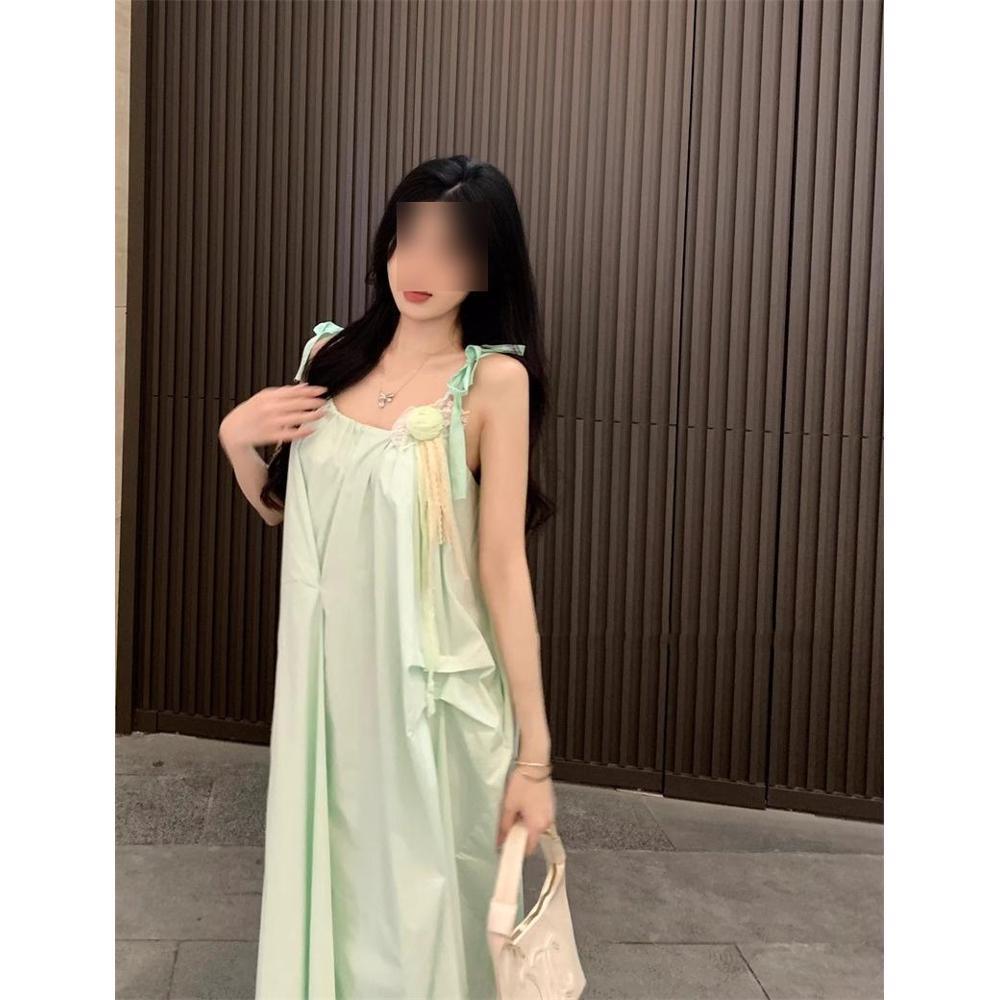 Mint Green Spaghetti Strap Beach Dress - Women s Summer Travel Outfit L (suitable for 100-110 jin) розовый
Mint Green Spaghetti Strap Beach Dress - Women s Summer Travel Outfit L (suitable for 100-110 jin) розовый