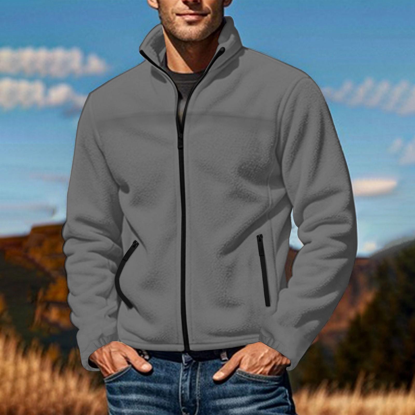 Мужская куртка-кардиган с воротником-стойкой, однотонная, мужская повседневная флисовая куртка-кардиган XXXL
Мужская куртка-кардиган с воротником-стойкой, однотонная, мужская повседневная флисовая куртка-кардиган XXXL