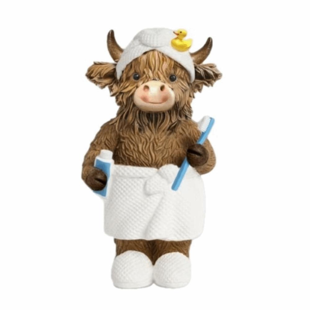 Creative Little Cow Decorations Resin Cow Statues Crafts Bathroom Cow Ornament Bathroom Decoration Style B
Creative Little Cow Decorations Resin Cow Statues Crafts Bathroom Cow Ornament Bathroom Decoration Style B