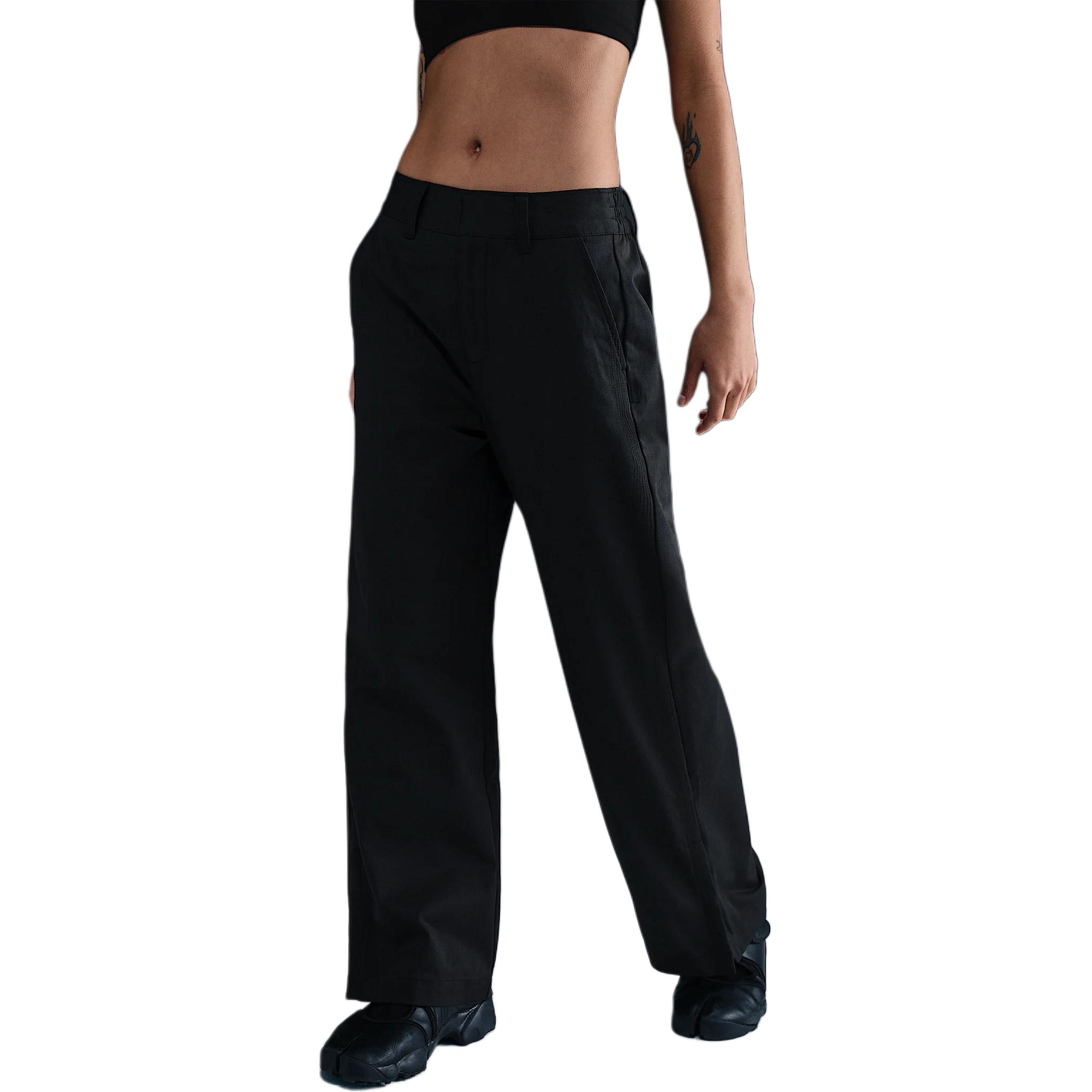 Nike Swoosh Sportswear Брюки женские повседневные однотонные средней посадки удобные универсальные черные HF9432-010 M
Nike Swoosh Sportswear Брюки женские повседневные однотонные средней посадки удобные универсальные черные HF9432-010 M