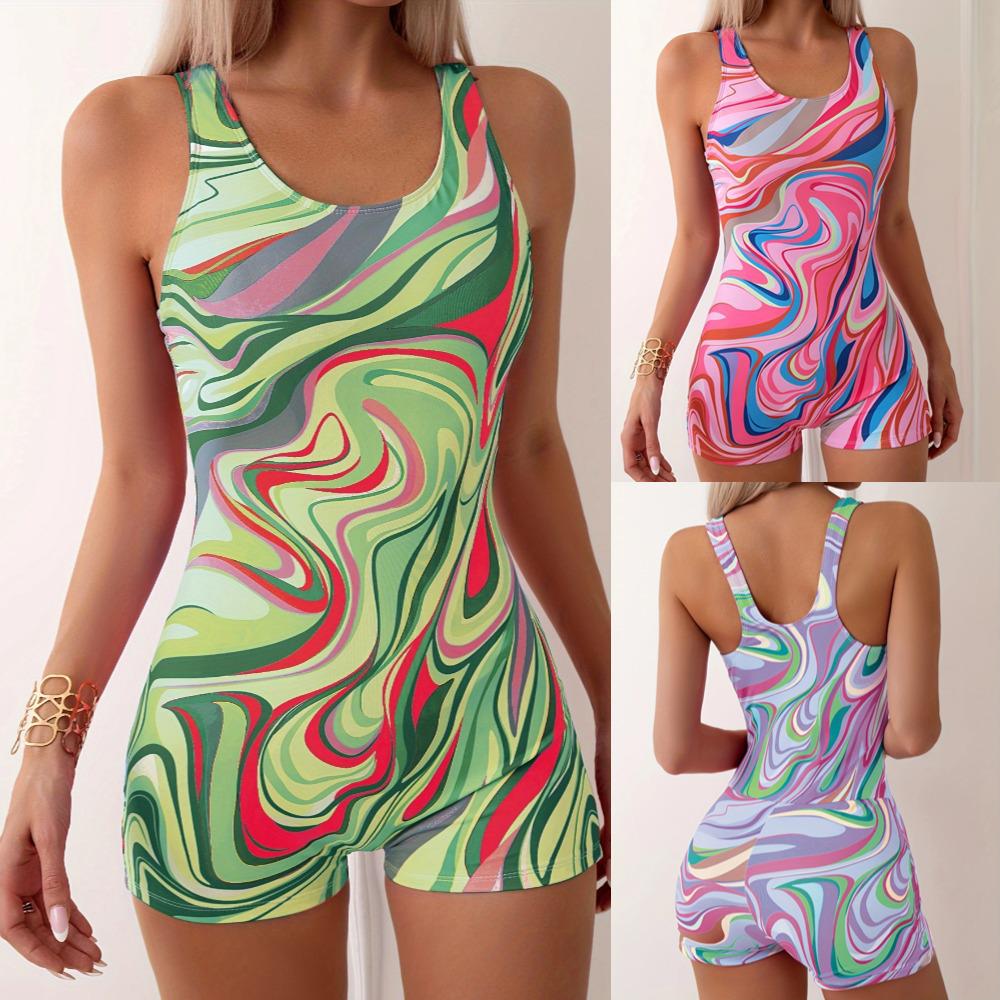 European and American Women s One-Piece Swimsuit - Printed, Conservative, Sexy, Slim-Fit, Sports Style S
European and American Women s One-Piece Swimsuit - Printed, Conservative, Sexy, Slim-Fit, Sports Style S