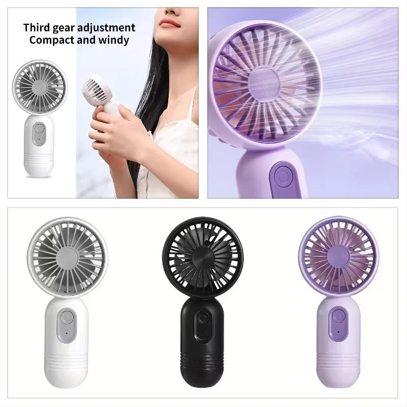 Mini Portable Fan USB Charging 3-Speed Handheld Small Fan Suitable for Office, Student Dormitory, Outdoor Travel and Camping чорний
Mini Portable Fan USB Charging 3-Speed Handheld Small Fan Suitable for Office, Student Dormitory, Outdoor Travel and Camping чорний