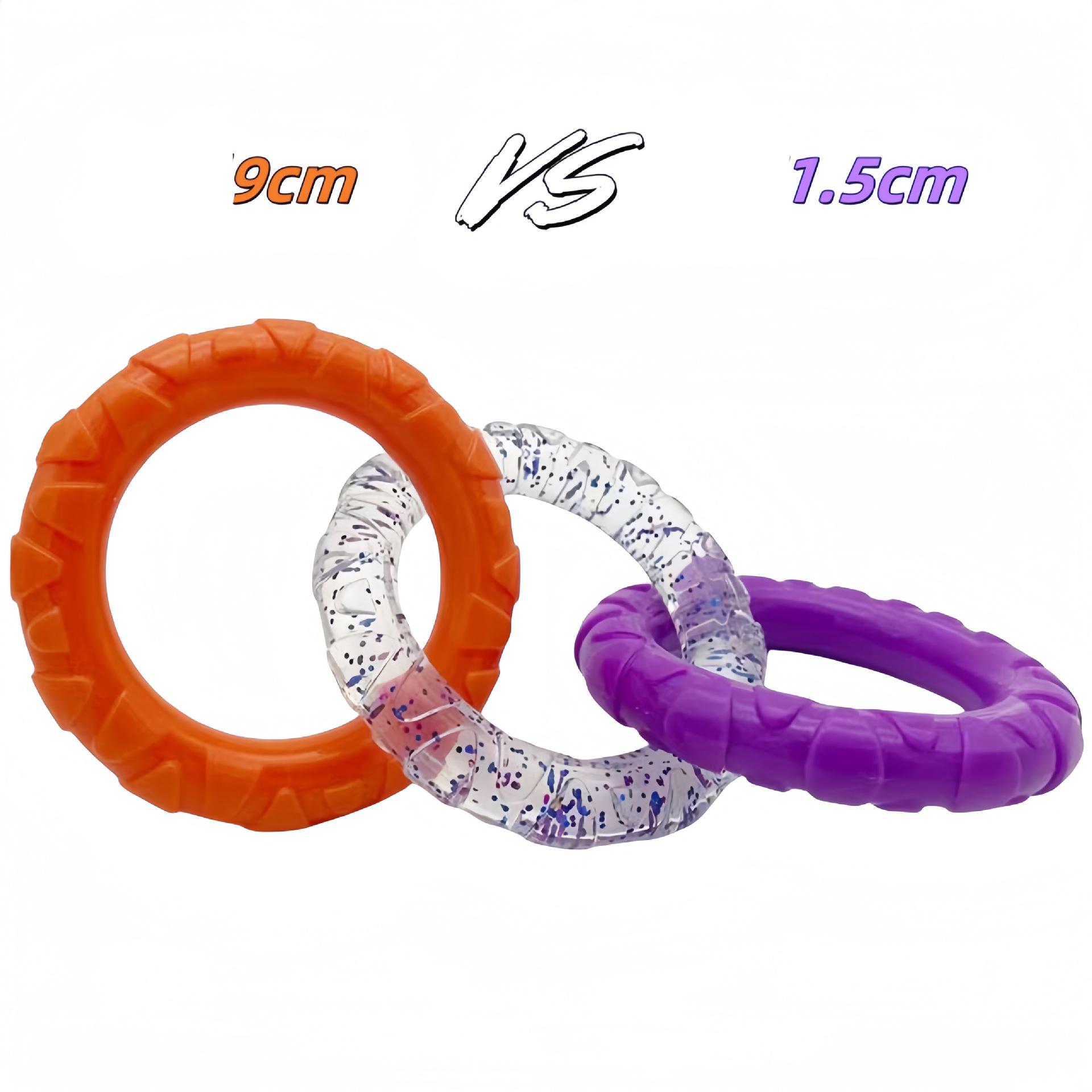 Dog Chew Toy TPR Teeth Cleaning Pet Toys For Small Medium Large Dogs Interactive Bite Resistant 3 Ring Tug Dog Toy Pet Supplies
Dog Chew Toy TPR Teeth Cleaning Pet Toys For Small Medium Large Dogs Interactive Bite Resistant 3 Ring Tug Dog Toy Pet Supplies