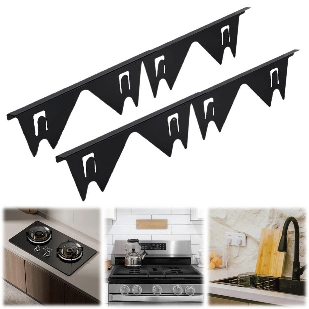 1/2 Pack Stainless Steel Stove Gap Fillers Heat Resistant Stove Gap Guard Restaurant 1Pack Black-Style A
1/2 Pack Stainless Steel Stove Gap Fillers Heat Resistant Stove Gap Guard Restaurant 1Pack Black-Style A