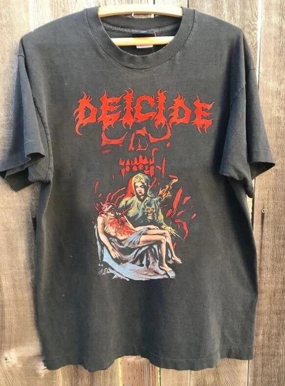 2026 Summer Men s Pure Retro Deicide Band T-shirt Casual Stylish Loose and Breathable Suitable for Everyday Wear S разноцветный
2026 Summer Men s Pure Retro Deicide Band T-shirt Casual Stylish Loose and Breathable Suitable for Everyday Wear S разноцветный