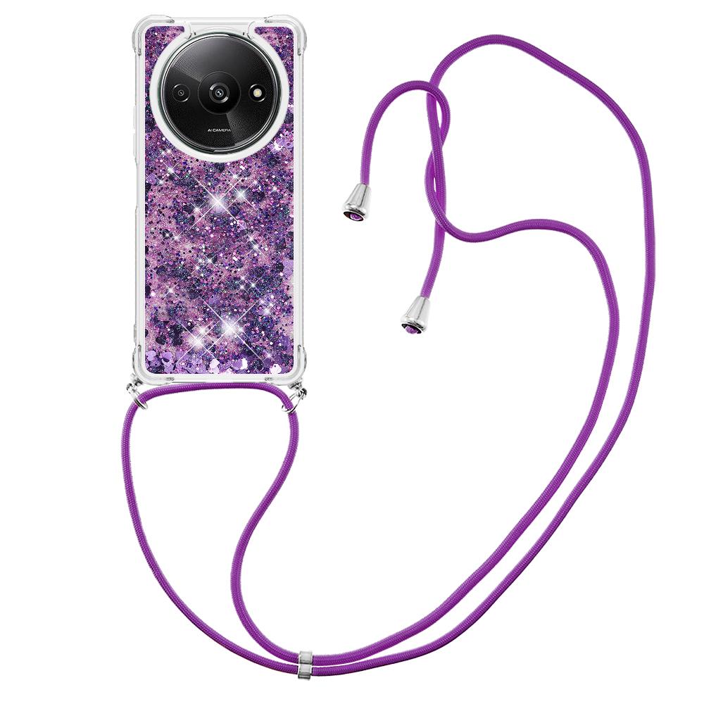 Для Xiaomi Redmi A3/Poco C61 4G Чохол з ТПУ Дизайн Рухомий пісок Чохол для телефону зі шнурком Dark Purple/Hearts
Для Xiaomi Redmi A3/Poco C61 4G Чохол з ТПУ Дизайн Рухомий пісок Чохол для телефону зі шнурком Dark Purple/Hearts