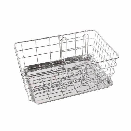 Pearl Metal Dualis Stainless Steel Dish Drainer, Made in Japan, H-5642
Pearl Metal Dualis Stainless Steel Dish Drainer, Made in Japan, H-5642