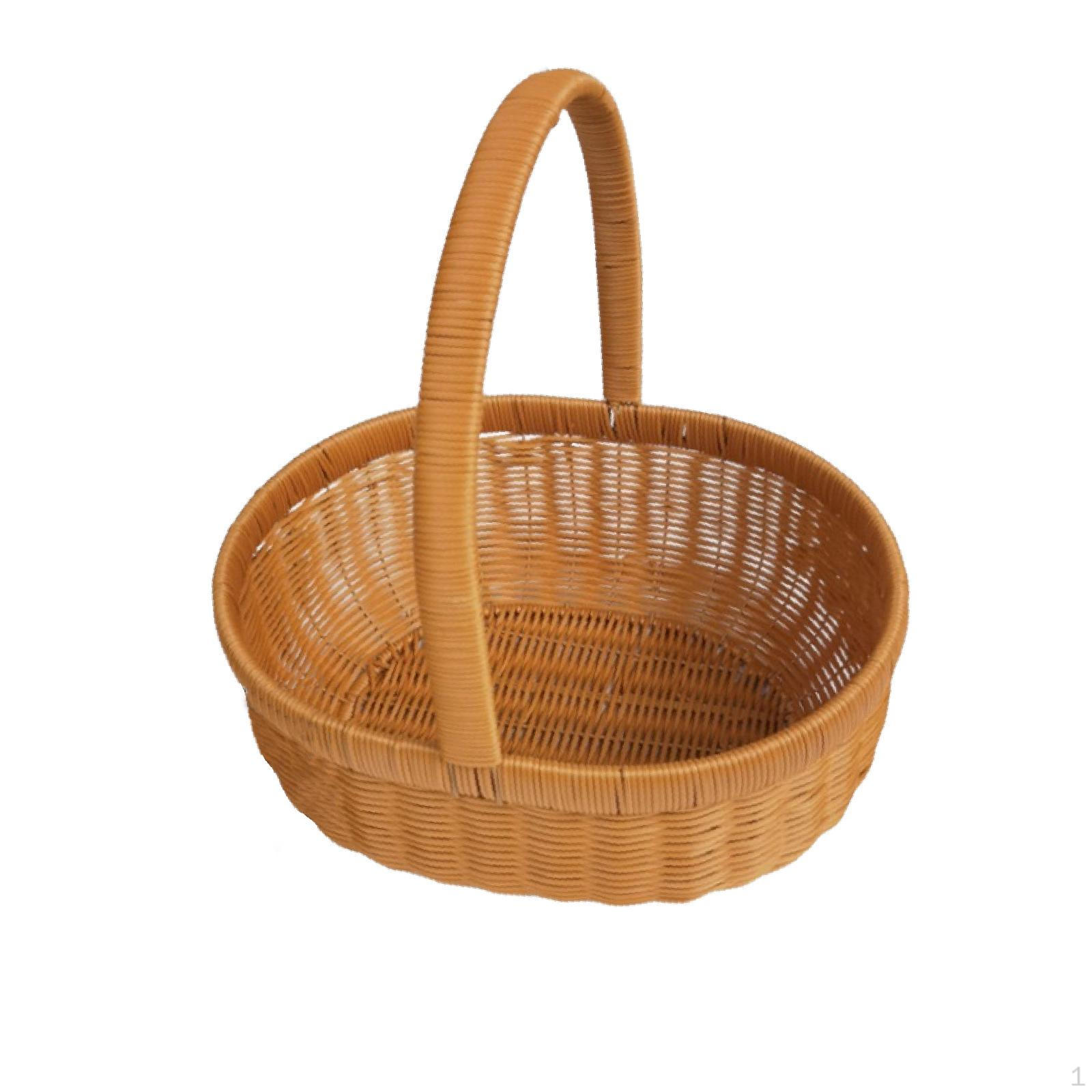 Корзина для хлеба, корзина для закусок из фруктов и овощей с ручкой, чип для хранения пикника S
Корзина для хлеба, корзина для закусок из фруктов и овощей с ручкой, чип для хранения пикника S