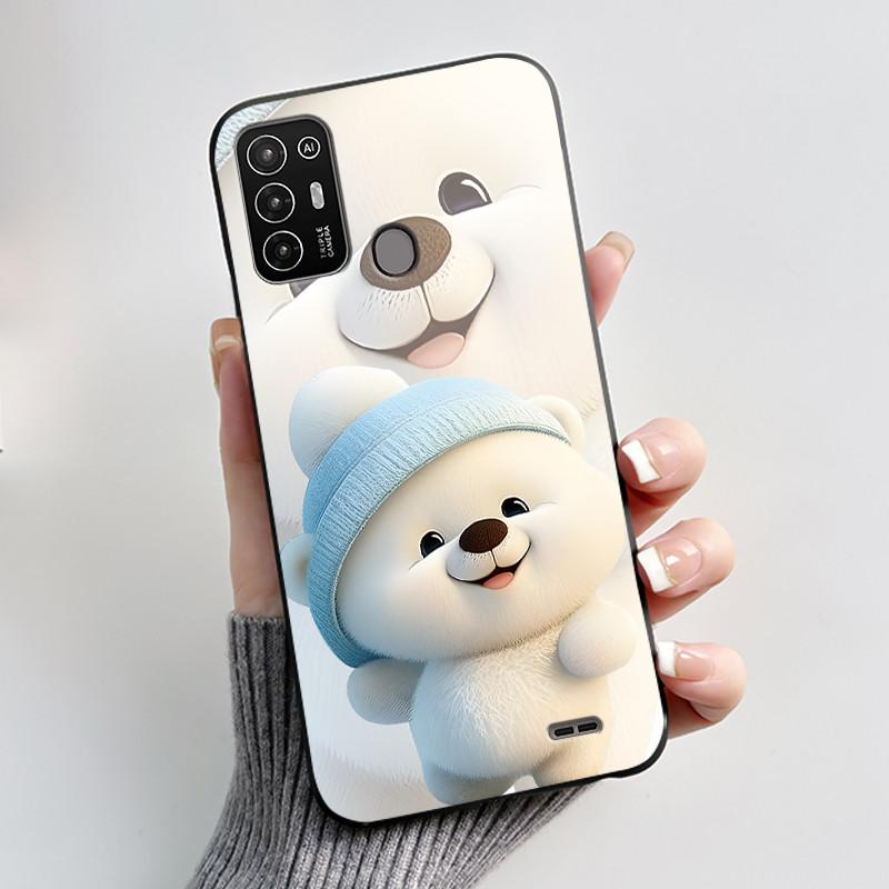 Case For ZTE BladeA52 Blade A52 Lite Phone Case Black TPU Soft Silicone Cover Luxury Cute Love Rabbit Funny Cartoon Shell Casing ZTE Blade A52
Case For ZTE BladeA52 Blade A52 Lite Phone Case Black TPU Soft Silicone Cover Luxury Cute Love Rabbit Funny Cartoon Shell Casing ZTE Blade A52