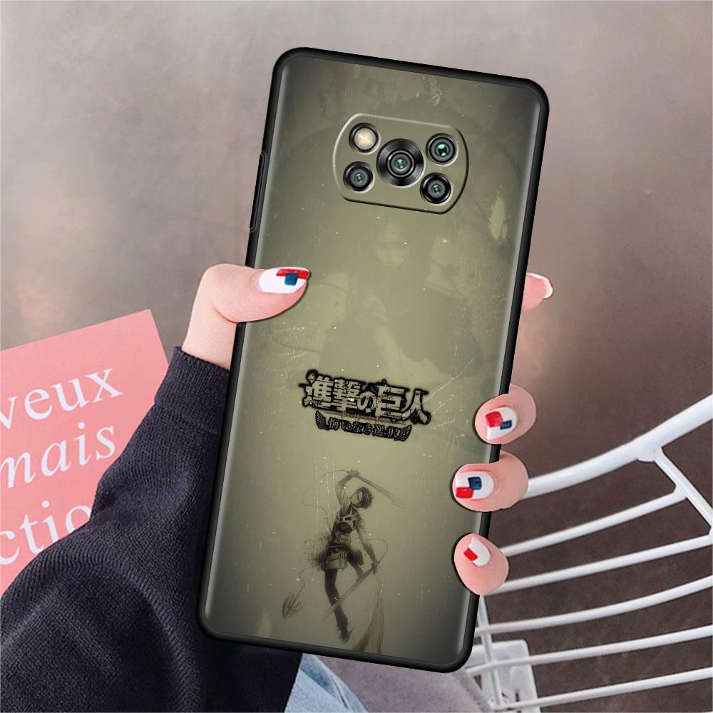Чехол для Xiaomi Mi Poco X3 NFC X4 Pro F3 F4 GT M4 M3 F1 C40 11 Lite 11T, мягкий силиконовый чехол для телефона, чехол для телефона Attack On Titan Shell Mi 11T
Чехол для Xiaomi Mi Poco X3 NFC X4 Pro F3 F4 GT M4 M3 F1 C40 11 Lite 11T, мягкий силиконовый чехол для телефона, чехол для телефона Attack On Titan Shell Mi 11T