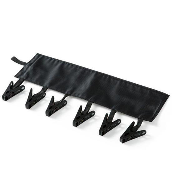 Вешалка для ванной комнаты, прищепка для путешествий, портативная складная вешалка для полотенец, 6 зажимов чёрный
Вешалка для ванной комнаты, прищепка для путешествий, портативная складная вешалка для полотенец, 6 зажимов чёрный