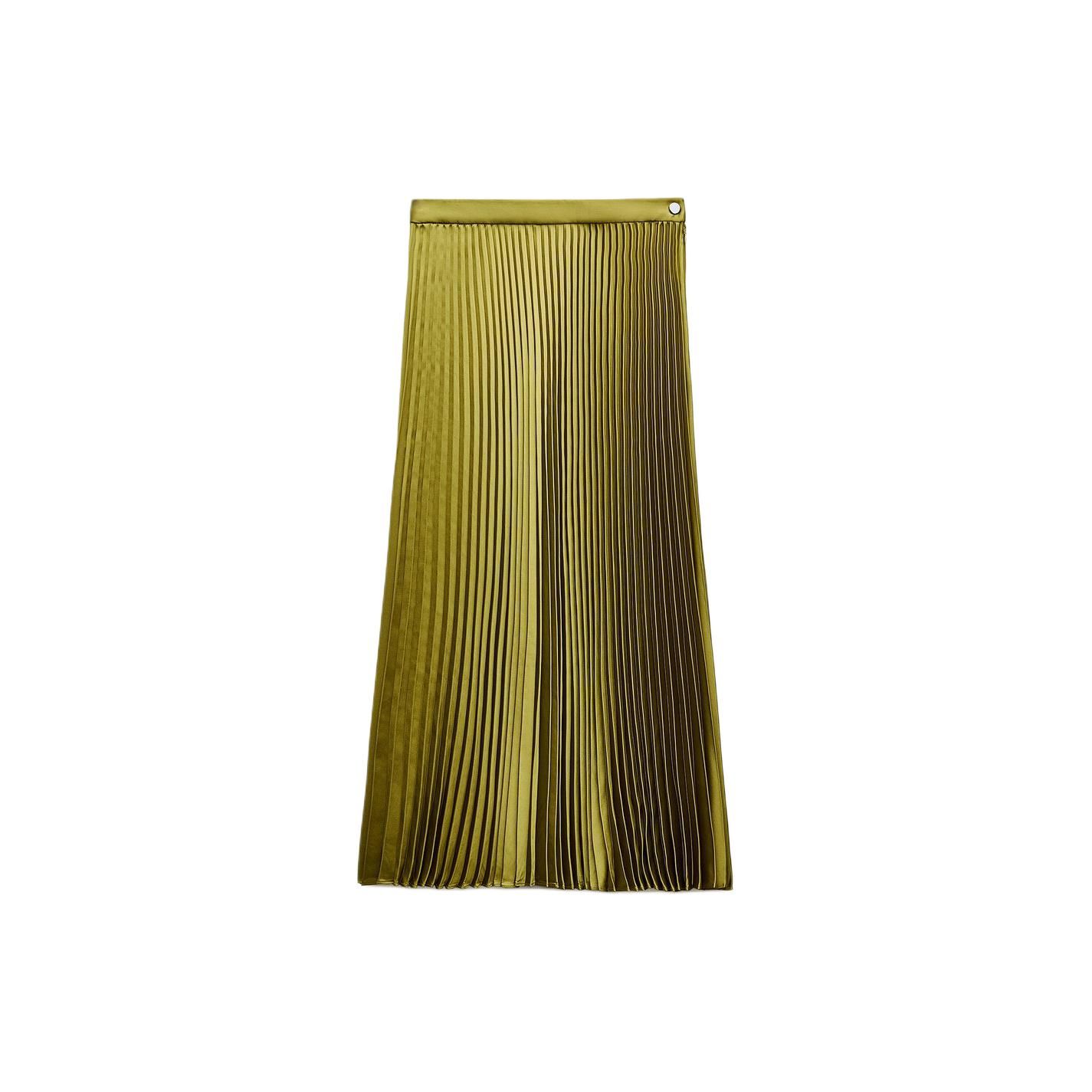 Zara Solid Color High Waist Versatile Casual Long Skirt Women skirts Light-Green 4786041-511 S
Zara Solid Color High Waist Versatile Casual Long Skirt Women skirts Light-Green 4786041-511 S