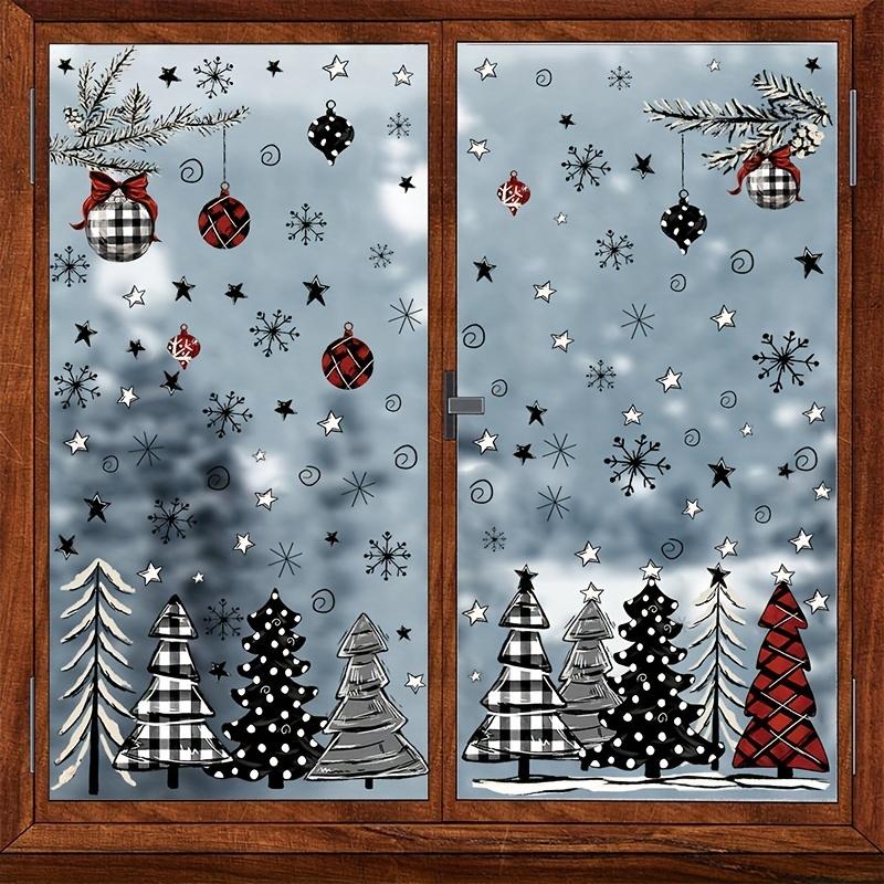 4-piece Bohemian style Christmas static stickers, Christmas tree stickers, suitable for windows, glass, smooth surfaces
4-piece Bohemian style Christmas static stickers, Christmas tree stickers, suitable for windows, glass, smooth surfaces