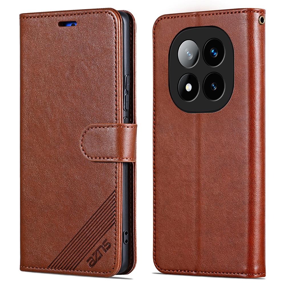 For Xiaomi Redmi Note 14 Pro+ 5G Case Anti-Scratch PU Leather Stand Wallet Phone Cover Brown
For Xiaomi Redmi Note 14 Pro+ 5G Case Anti-Scratch PU Leather Stand Wallet Phone Cover Brown