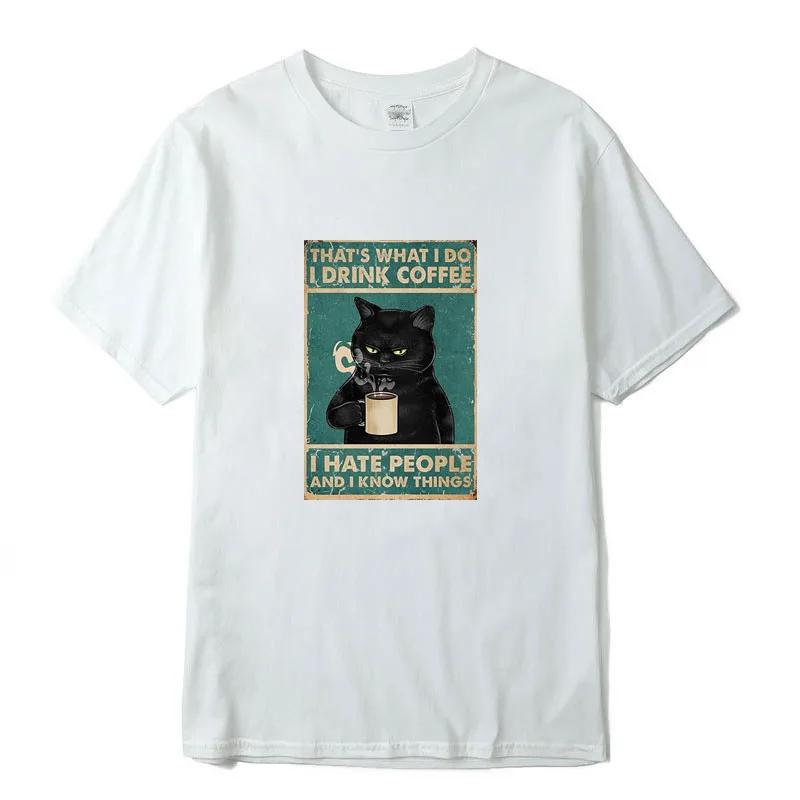 Мужская футболка высокого качества 100% хлопок забавный кот пьет кофе принт летняя повседневная крутая свободная мужская футболка с круглым вырезом мужские топы M
Мужская футболка высокого качества 100% хлопок забавный кот пьет кофе принт летняя повседневная крутая свободная мужская футболка с круглым вырезом мужские топы M