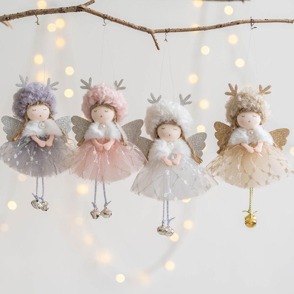 Exquisite Angel Girl Bell Pendant DIY Christmas Tree Decoration Home Xmas Decor золотий
Exquisite Angel Girl Bell Pendant DIY Christmas Tree Decoration Home Xmas Decor золотий