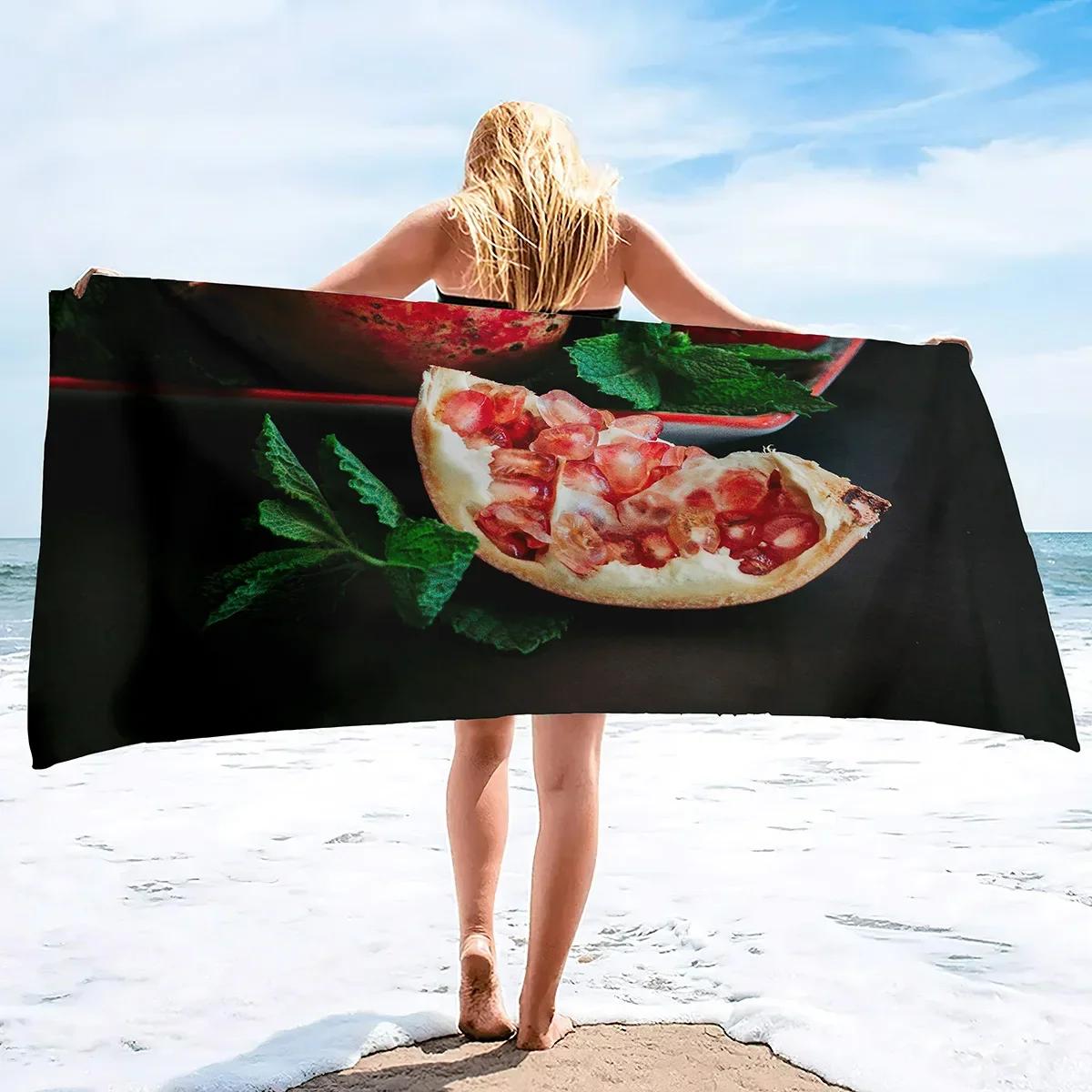 Microfiber Beach Towel, Pomegranate Fruits Summer Bath Towels Quick Drying Lightweight Travel Towels Absorbent Beach Bath Towel W30*H60(CM)
Microfiber Beach Towel, Pomegranate Fruits Summer Bath Towels Quick Drying Lightweight Travel Towels Absorbent Beach Bath Towel W30*H60(CM)