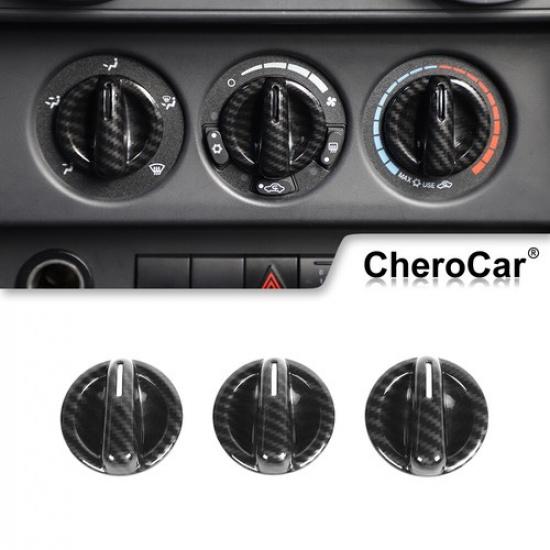 Carbon Fiber ABS Air Condition Switch Knob Trim Cover For Jeep Wrangler JK 07-10
Carbon Fiber ABS Air Condition Switch Knob Trim Cover For Jeep Wrangler JK 07-10