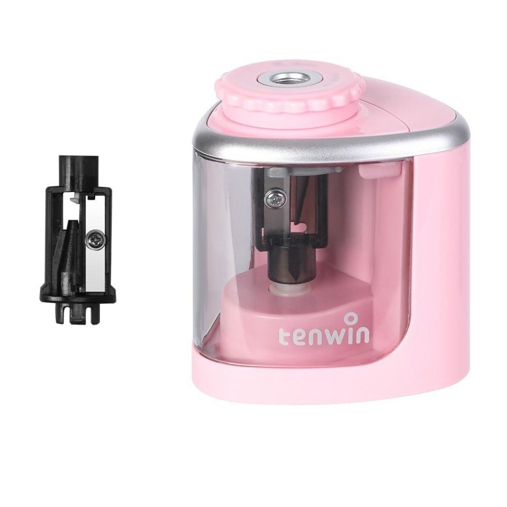 Electric Pencil Sharpener 2 in 1 Pencil Cutting Tool Tenwin Automatic Sharpener School Supplies
Electric Pencil Sharpener 2 in 1 Pencil Cutting Tool Tenwin Automatic Sharpener School Supplies