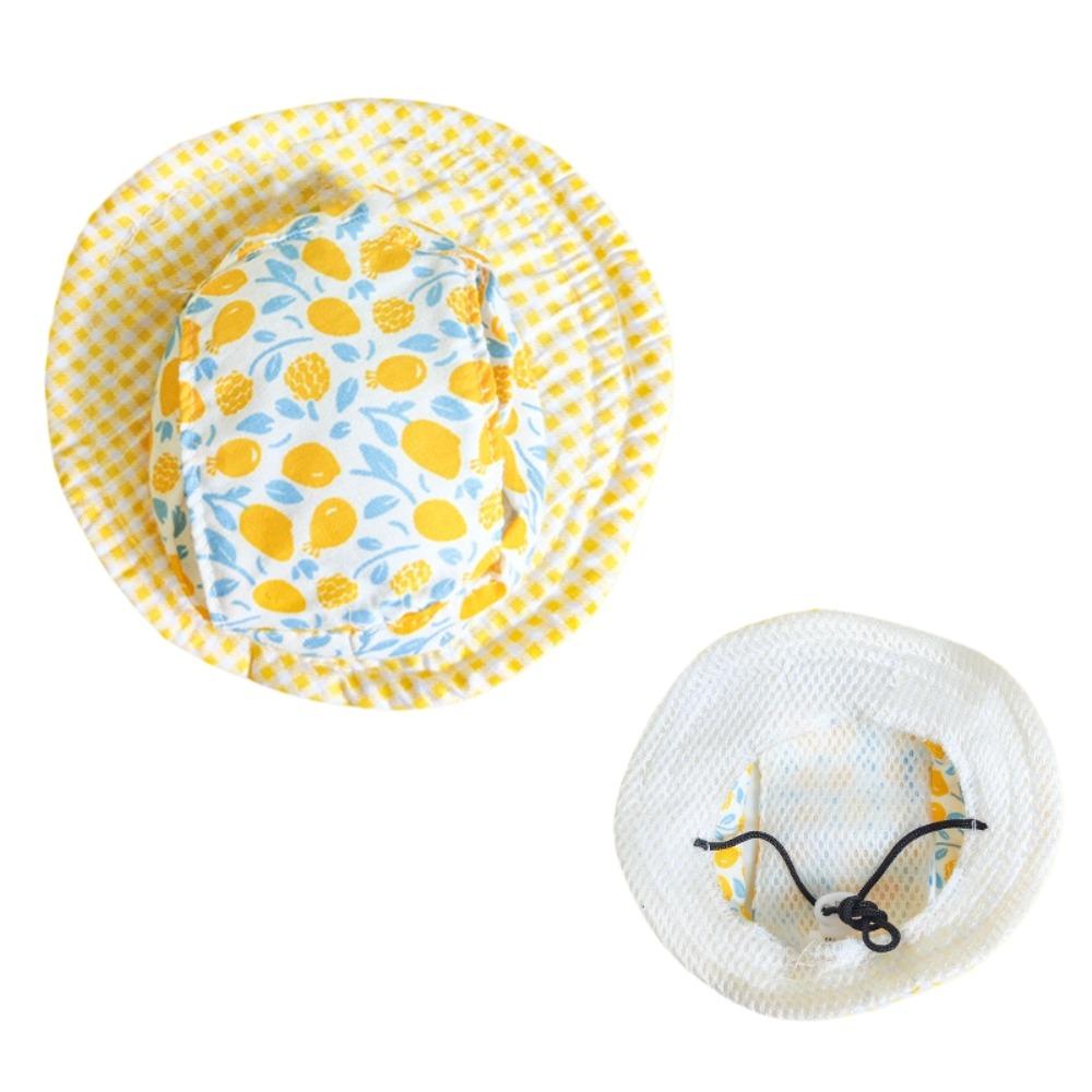 Strawberry Lemons Dog Fisherman Hat Adjustable Dog Sunscreen Hat Pet Cat Sun Hat Beach Activities M 1.5-4.5kg-Lemon
Strawberry Lemons Dog Fisherman Hat Adjustable Dog Sunscreen Hat Pet Cat Sun Hat Beach Activities M 1.5-4.5kg-Lemon