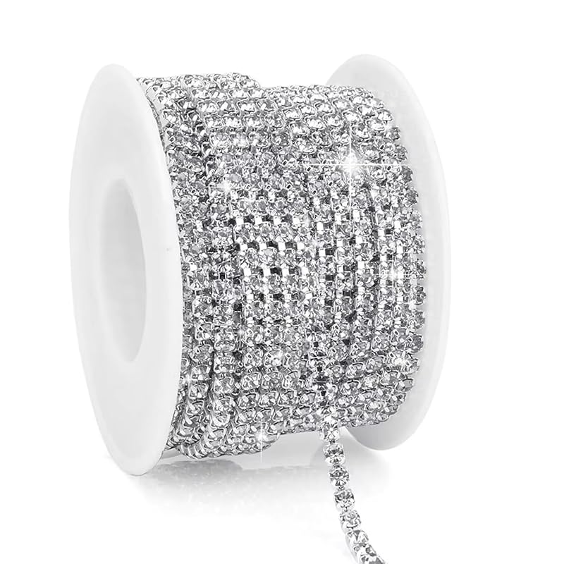 EXDUCT rhinestone 10m width 3mm chain deco silver crystal accessories parts nail parts
EXDUCT rhinestone 10m width 3mm chain deco silver crystal accessories parts nail parts
