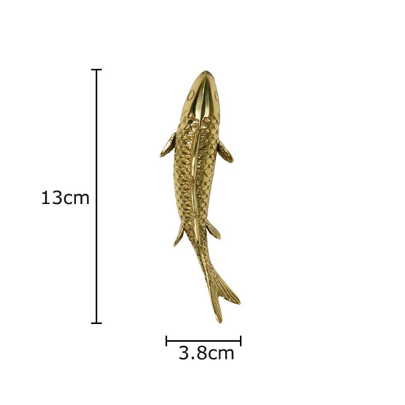 Golden Brass Carp and Lotus Leaf Wall Hanging Ornaments Living Room Wall Background Display Golden Fish Wall-mounted Decoration
Golden Brass Carp and Lotus Leaf Wall Hanging Ornaments Living Room Wall Background Display Golden Fish Wall-mounted Decoration