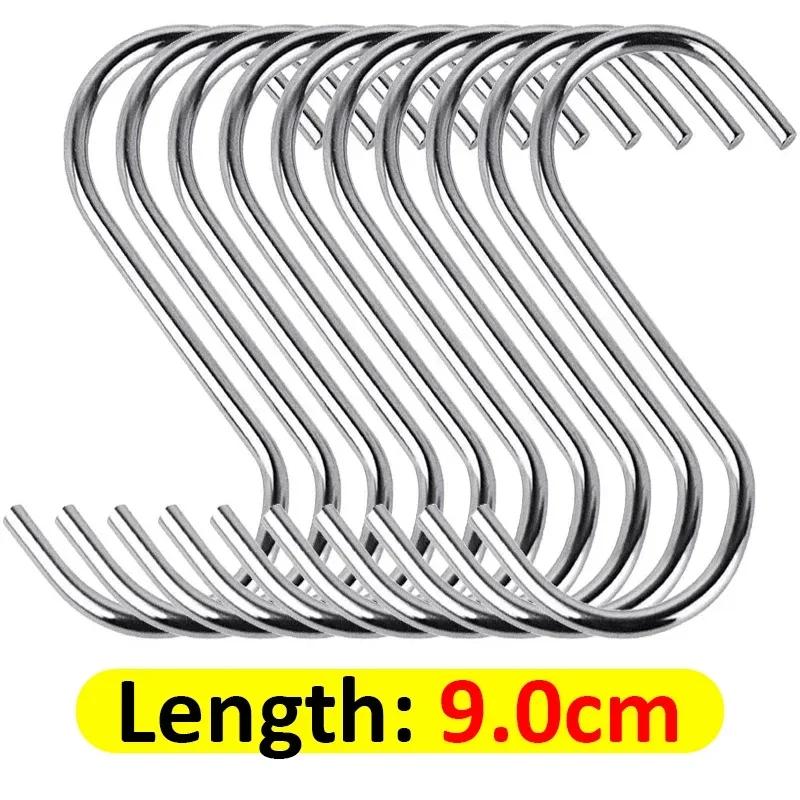 10-50PCS S-shaped Hooks Stainless Steel Multi-function Hanging Hooks Household Kitchen Bathroom Clothing Hanger Organizer Tools 10PCS
10-50PCS S-shaped Hooks Stainless Steel Multi-function Hanging Hooks Household Kitchen Bathroom Clothing Hanger Organizer Tools 10PCS