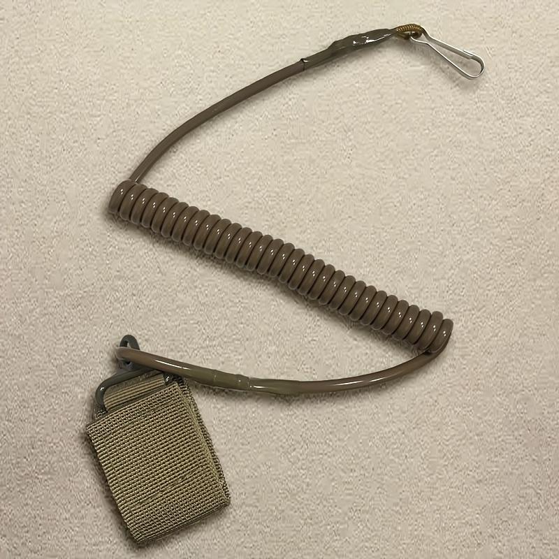 Durable Elastic Lanyard Anti-Loss Spring Strap with Metal Hook, Suitable for Keys, Flashlights, Outdoor Gear хакі
Durable Elastic Lanyard Anti-Loss Spring Strap with Metal Hook, Suitable for Keys, Flashlights, Outdoor Gear хакі