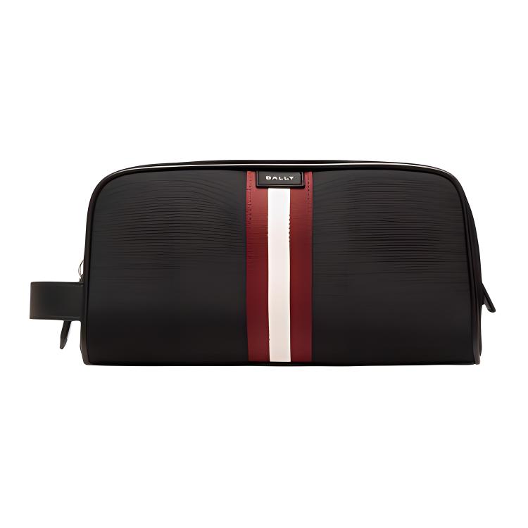 Bally Classic Red And White Striped Zipper Fabric And Leather Clutch Men Clutch Black 6310407 Basic Set (Bag+Dust Bag)
Bally Classic Red And White Striped Zipper Fabric And Leather Clutch Men Clutch Black 6310407 Basic Set (Bag+Dust Bag)