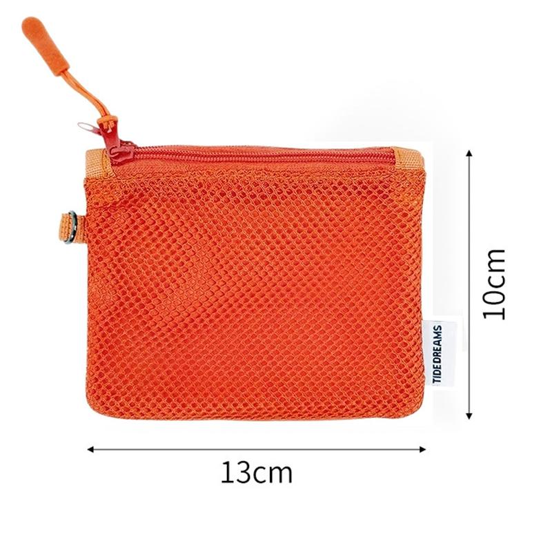 Card Holder Mesh Cosmetic Bag Portable Storage Pouch with Zipper Lightweight Sundries Storage Bag Multi-purpose Square Coin Purs 1PCS помаранчевий
Card Holder Mesh Cosmetic Bag Portable Storage Pouch with Zipper Lightweight Sundries Storage Bag Multi-purpose Square Coin Purs 1PCS помаранчевий