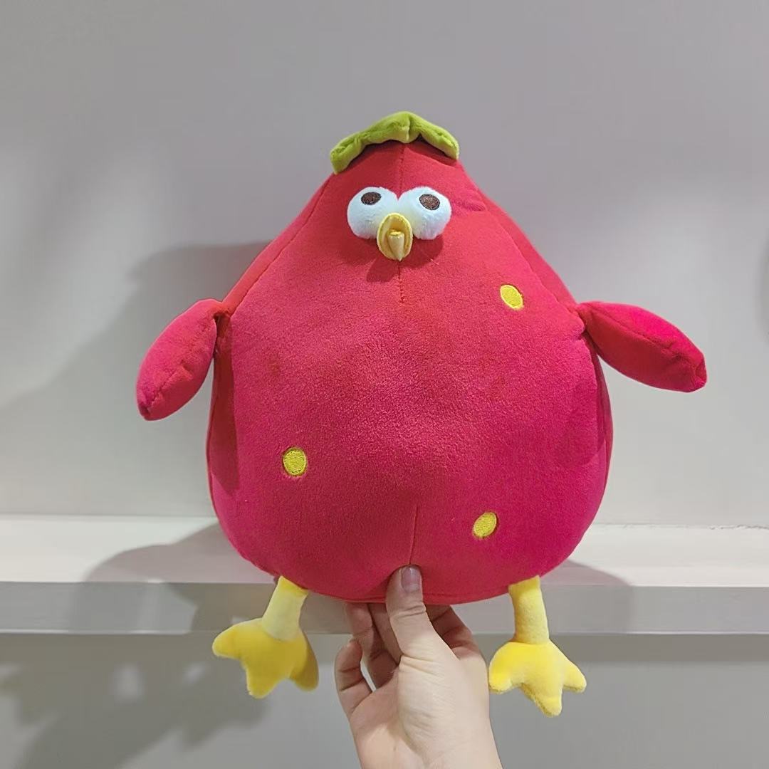 Strawberry Chicken Plush Toy Handmade Doll Cartoon Anime Cute Pillow Children s Gift Doll 30CM
Strawberry Chicken Plush Toy Handmade Doll Cartoon Anime Cute Pillow Children s Gift Doll 30CM