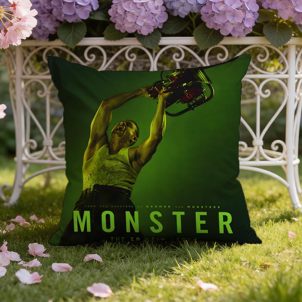 Movie M-Monster The E-Ed Gein Story Cushion Cover Home & Car Dual-Scene Pillow Cover: Reversible for Premium Comfort 30cmx30cm
Movie M-Monster The E-Ed Gein Story Cushion Cover Home & Car Dual-Scene Pillow Cover: Reversible for Premium Comfort 30cmx30cm