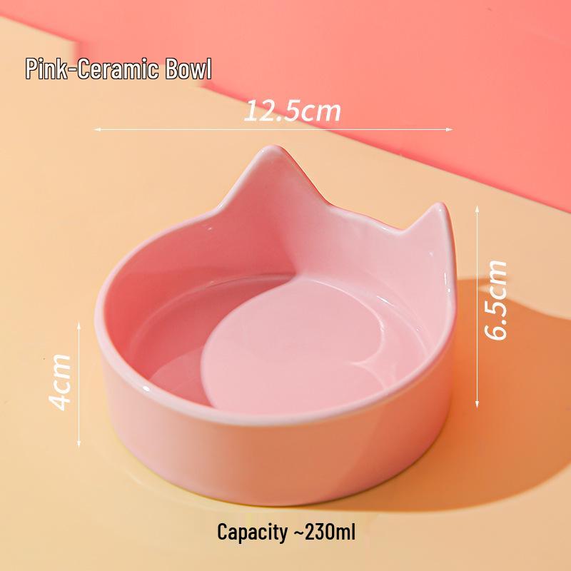 Керамическая миска для кошачьего корма с подставкой - Защита шеи, Миска для кормления питомца
Керамическая миска для кошачьего корма с подставкой - Защита шеи, Миска для кормления питомца