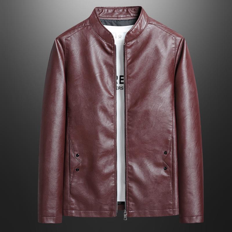 Men s 2024 Autumn/Winter PU Leather Motorcycle Jacket, Trendy Plus Size, Stand Collar. Large
Men s 2024 Autumn/Winter PU Leather Motorcycle Jacket, Trendy Plus Size, Stand Collar. Large