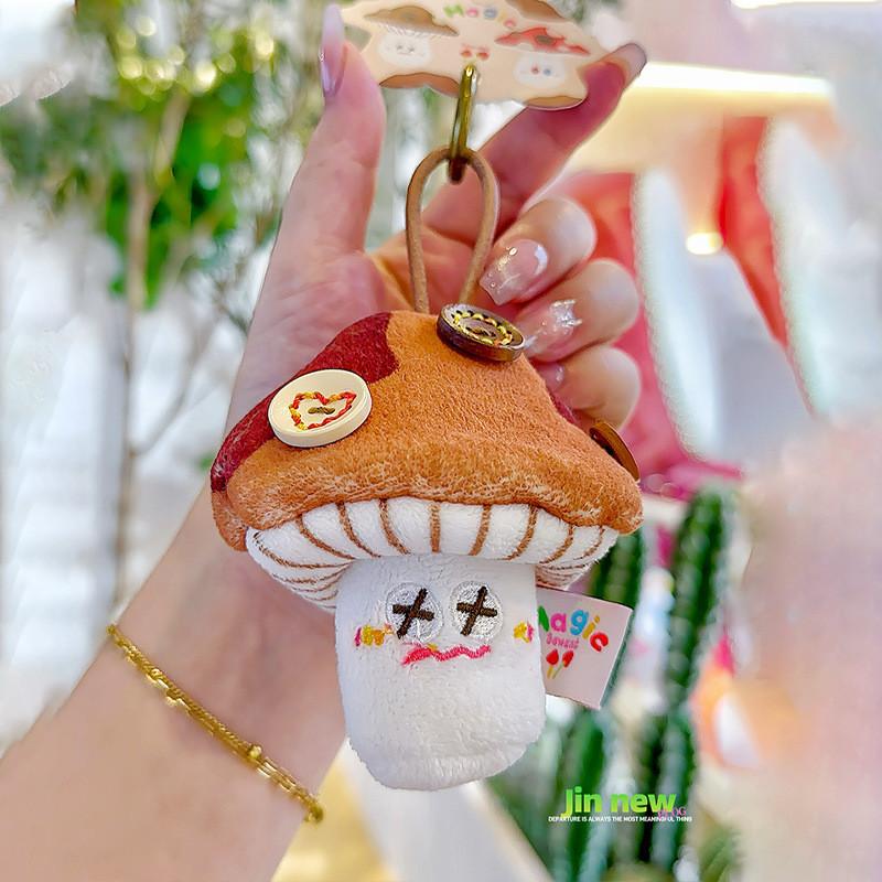 Stylish Mushroom Mini Keychain In Plush Material Perfect For Lipstick Change And коричневый
Stylish Mushroom Mini Keychain In Plush Material Perfect For Lipstick Change And коричневый