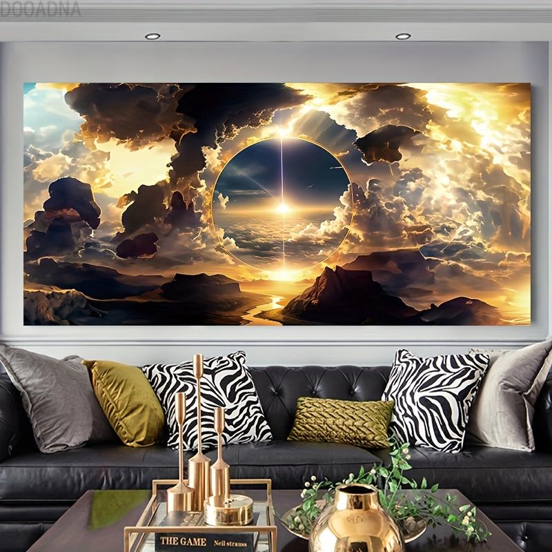 Modern Frameless Art Drawing with River and Sunset Scenery Canvas Art Painting for Bedroom, Living Room and Bedroom Decor 20x40cm No Framed
Modern Frameless Art Drawing with River and Sunset Scenery Canvas Art Painting for Bedroom, Living Room and Bedroom Decor 20x40cm No Framed