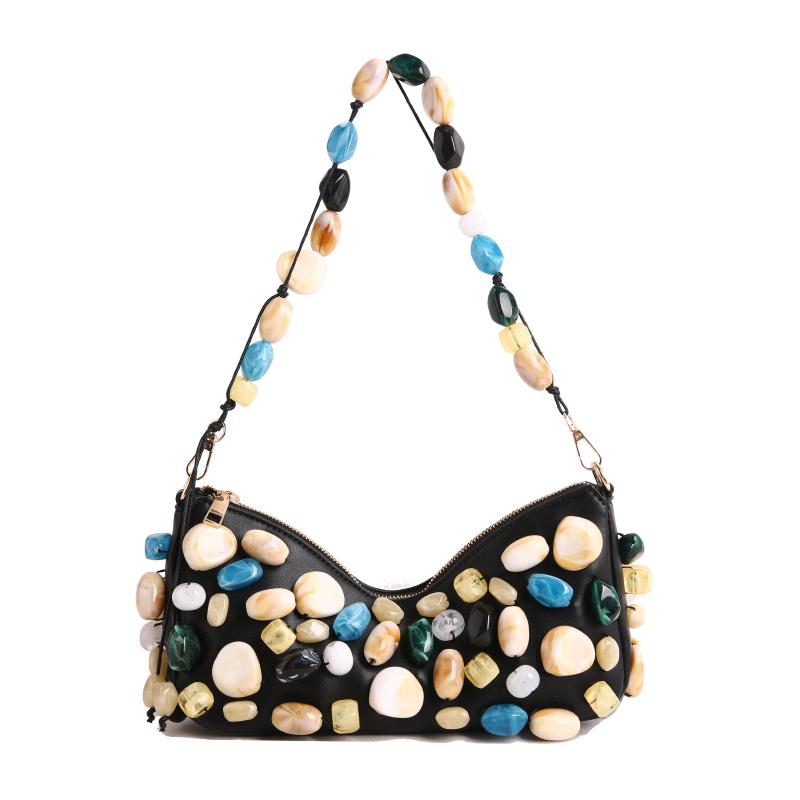2026 Spring & Summer Creative Fashionable New PU Square Shoulder Bags Exquisite Beading Hot Trendy Crossbody Bags for Women чёрный
2026 Spring & Summer Creative Fashionable New PU Square Shoulder Bags Exquisite Beading Hot Trendy Crossbody Bags for Women чёрный