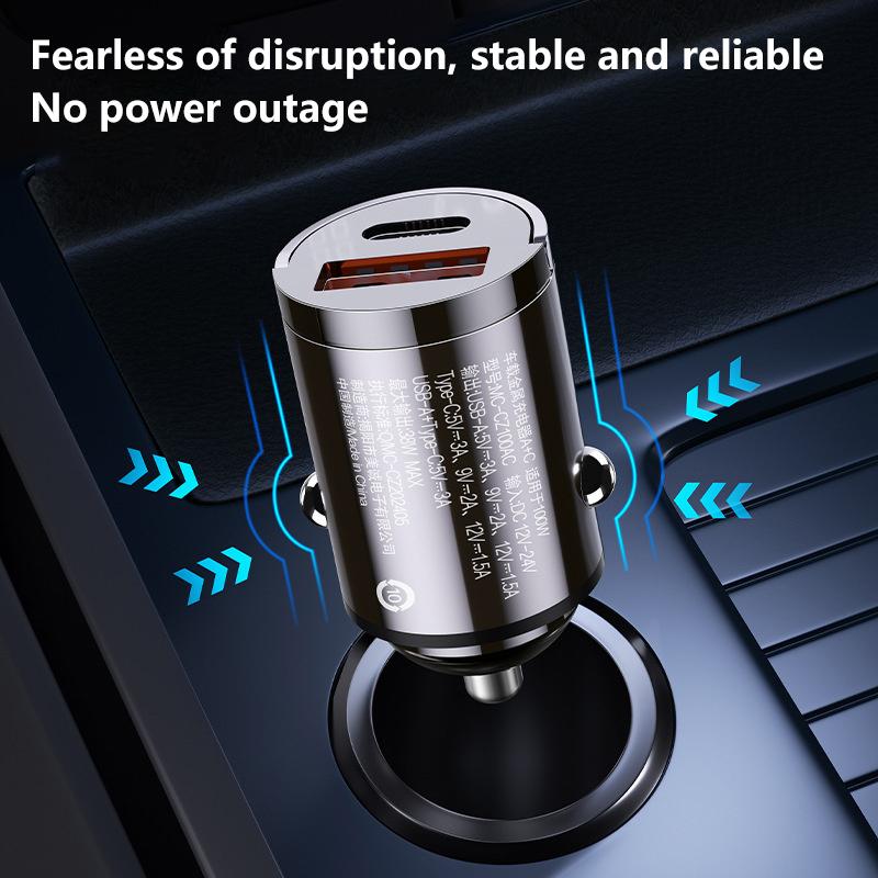 100W Car Charger Dual Port Super Fast Charging Adapter Quick Charge Pd Qc 3.0 For Iphone Samsung Xiaomi Huawei Car Adapter
100W Car Charger Dual Port Super Fast Charging Adapter Quick Charge Pd Qc 3.0 For Iphone Samsung Xiaomi Huawei Car Adapter