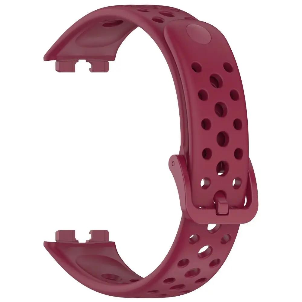 New Replacement Silicone Watch Strap Wristband Smart Watch Bracelet Breathable Accessories Watchband for Huawei Band 9/8 Soft вина червоного кольору
New Replacement Silicone Watch Strap Wristband Smart Watch Bracelet Breathable Accessories Watchband for Huawei Band 9/8 Soft вина червоного кольору