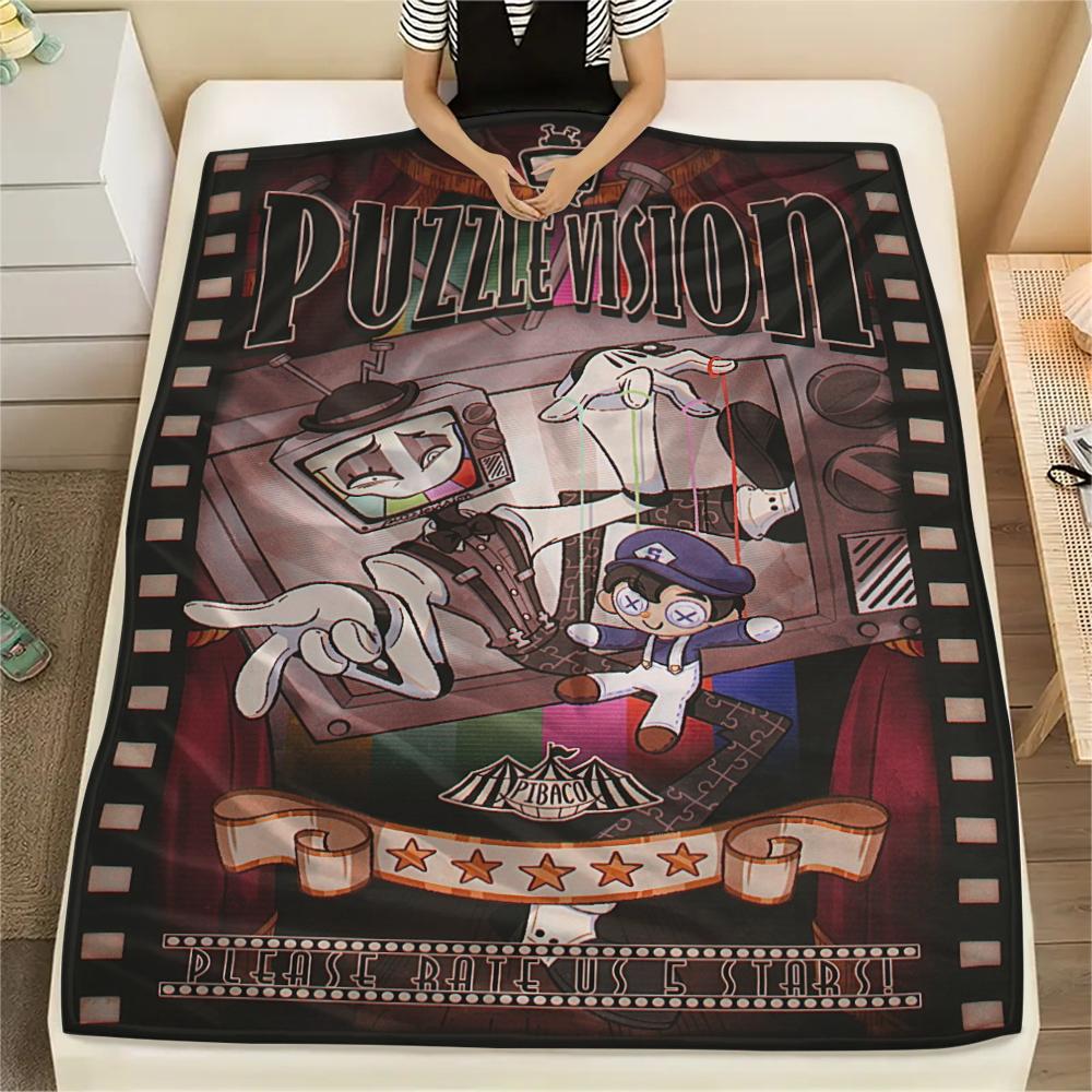1PC Mr. Puzzles Print Flannel Blanket, High quality Comfortable for All Seasons, Home Decor, Warmth and Comfort, Perfect for Christmas Gifts 91 80cm x 120cm
1PC Mr. Puzzles Print Flannel Blanket, High quality Comfortable for All Seasons, Home Decor, Warmth and Comfort, Perfect for Christmas Gifts 91 80cm x 120cm